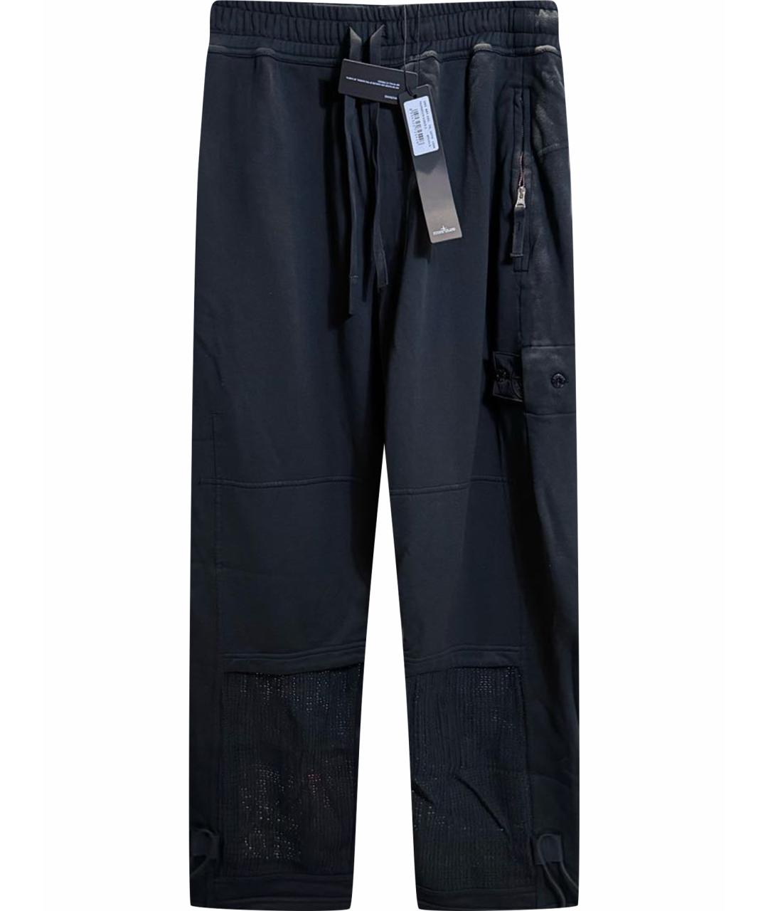STONE ISLAND SHADOW PROJECT Черные хлопковые повседневные брюки, фото 1