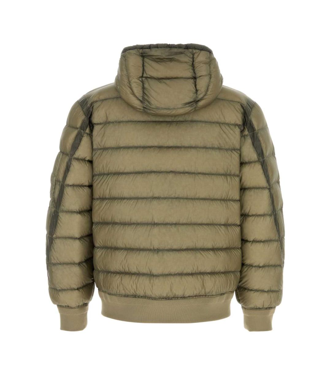 CP COMPANY Зеленый полиамидовый пуховик, фото 2