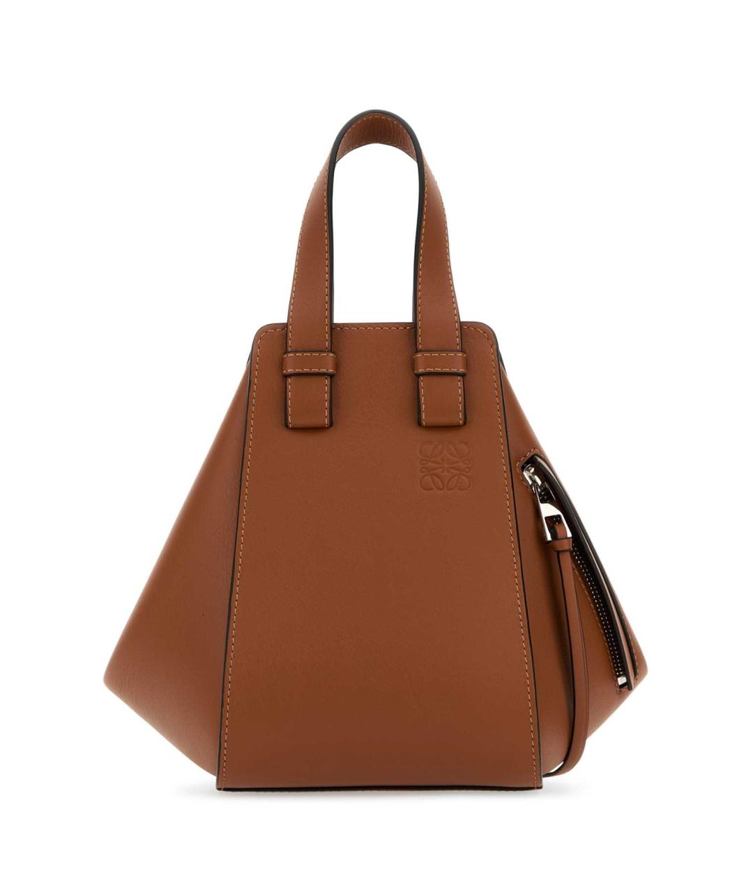 LOEWE Коричневая кожаная сумка тоут, фото 1