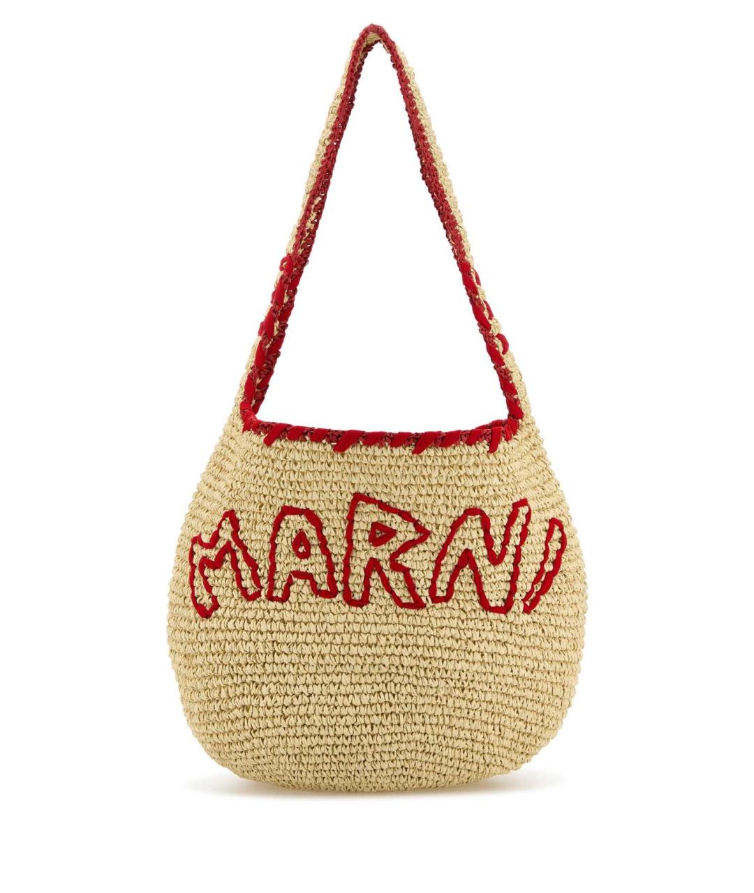 MARNI Бежевая сумка через плечо, фото 1