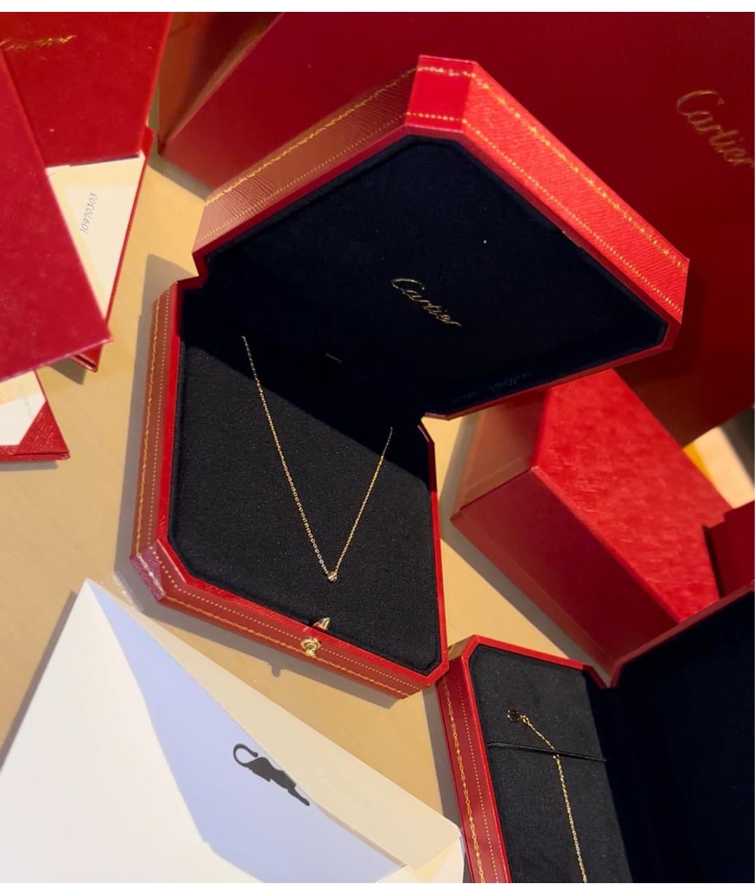 CARTIER Золотая подвеска из розового золота, фото 3