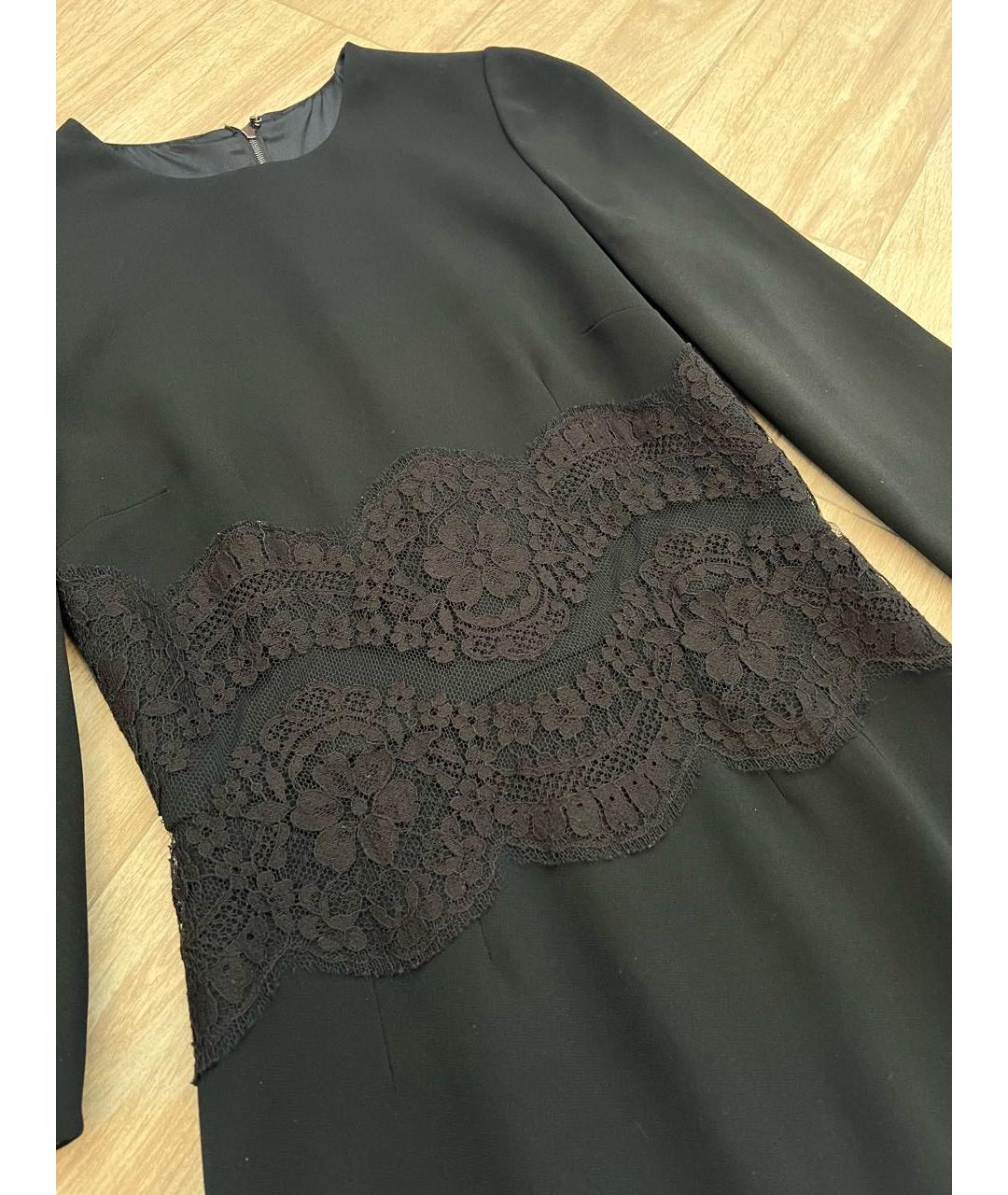 DOLCE&GABBANA Черное повседневное платье, фото 2