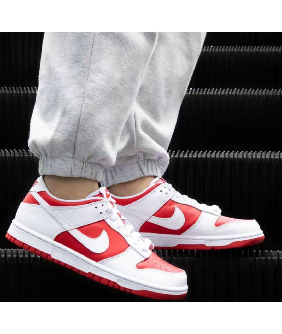 NIKE Белые кожаные кеды, фото 7
