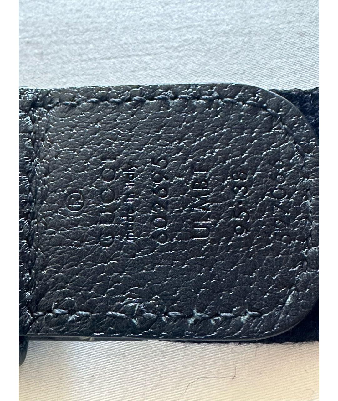 GUCCI Черный кожаный ремень, фото 4
