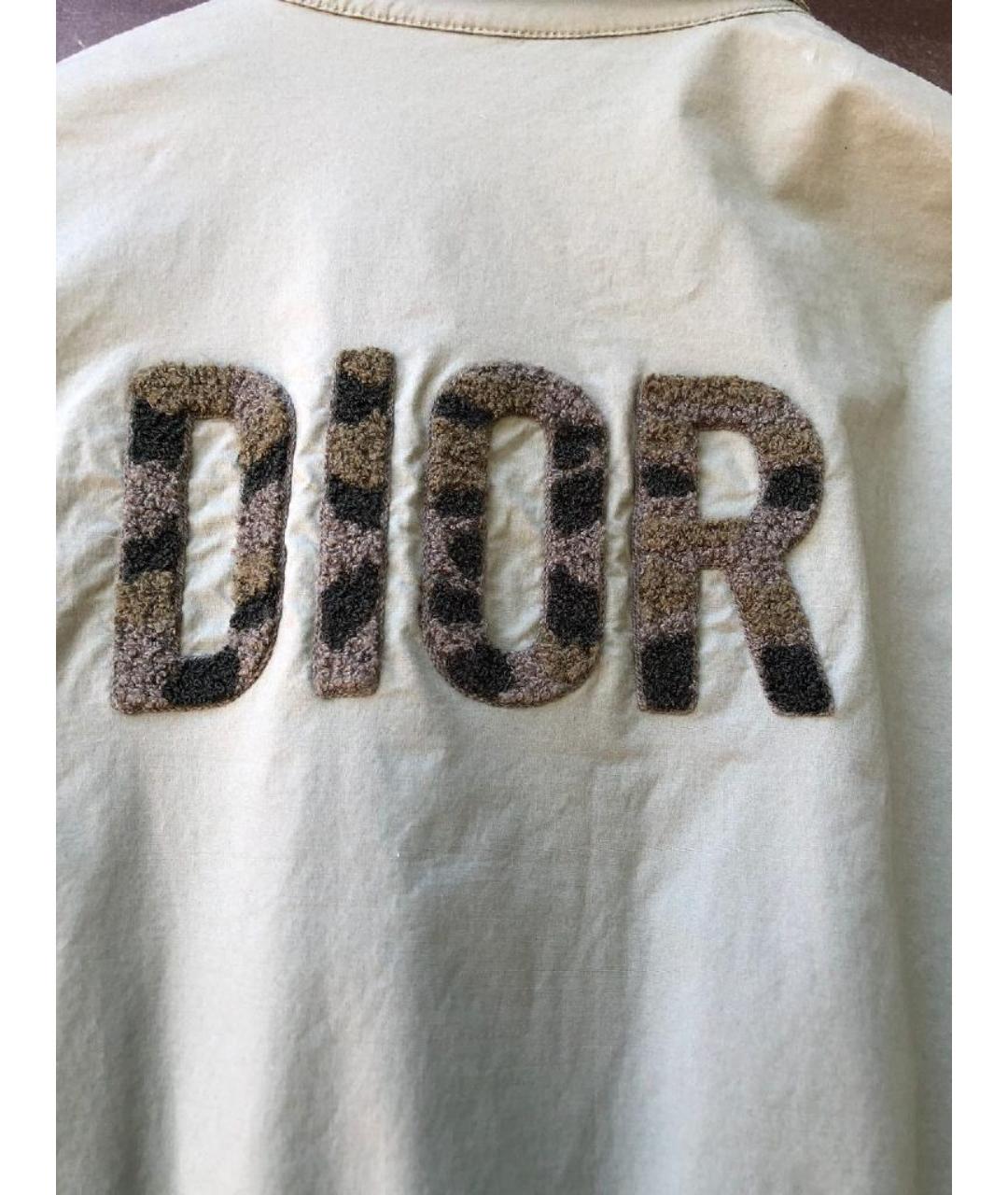 CHRISTIAN DIOR Зеленый хлопковый комбинезон, фото 9