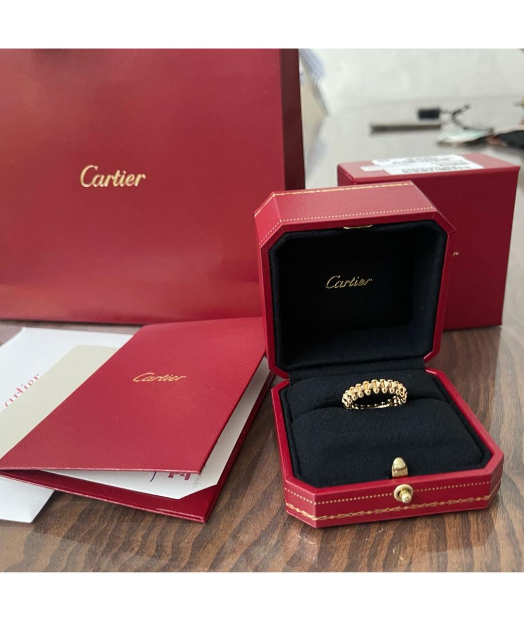 CARTIER Золотое кольцо из розового золота, фото 4