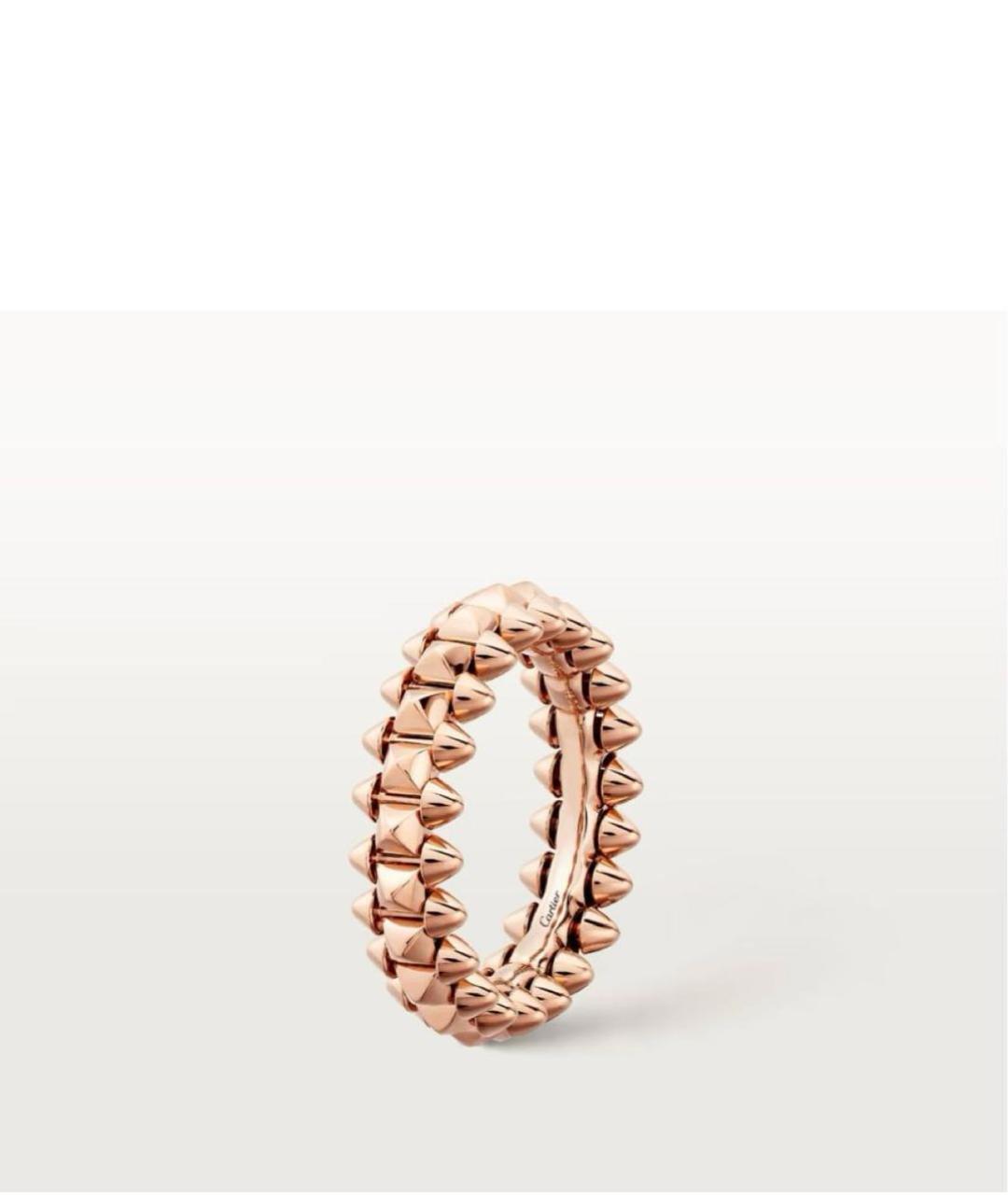 CARTIER Золотое кольцо из розового золота, фото 5