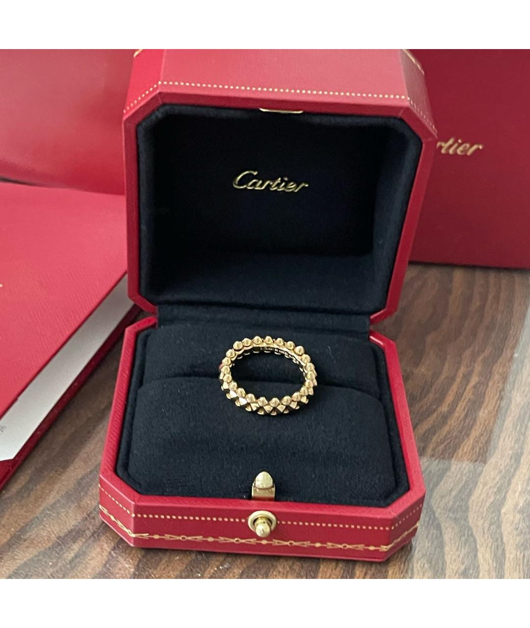 CARTIER Золотое кольцо из розового золота, фото 3
