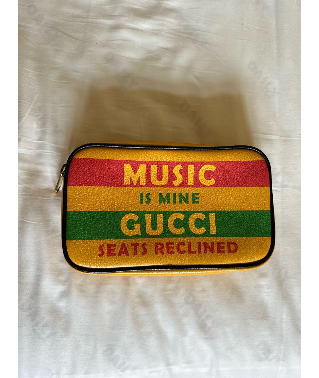 GUCCI Кожаная поясная сумка, фото 9