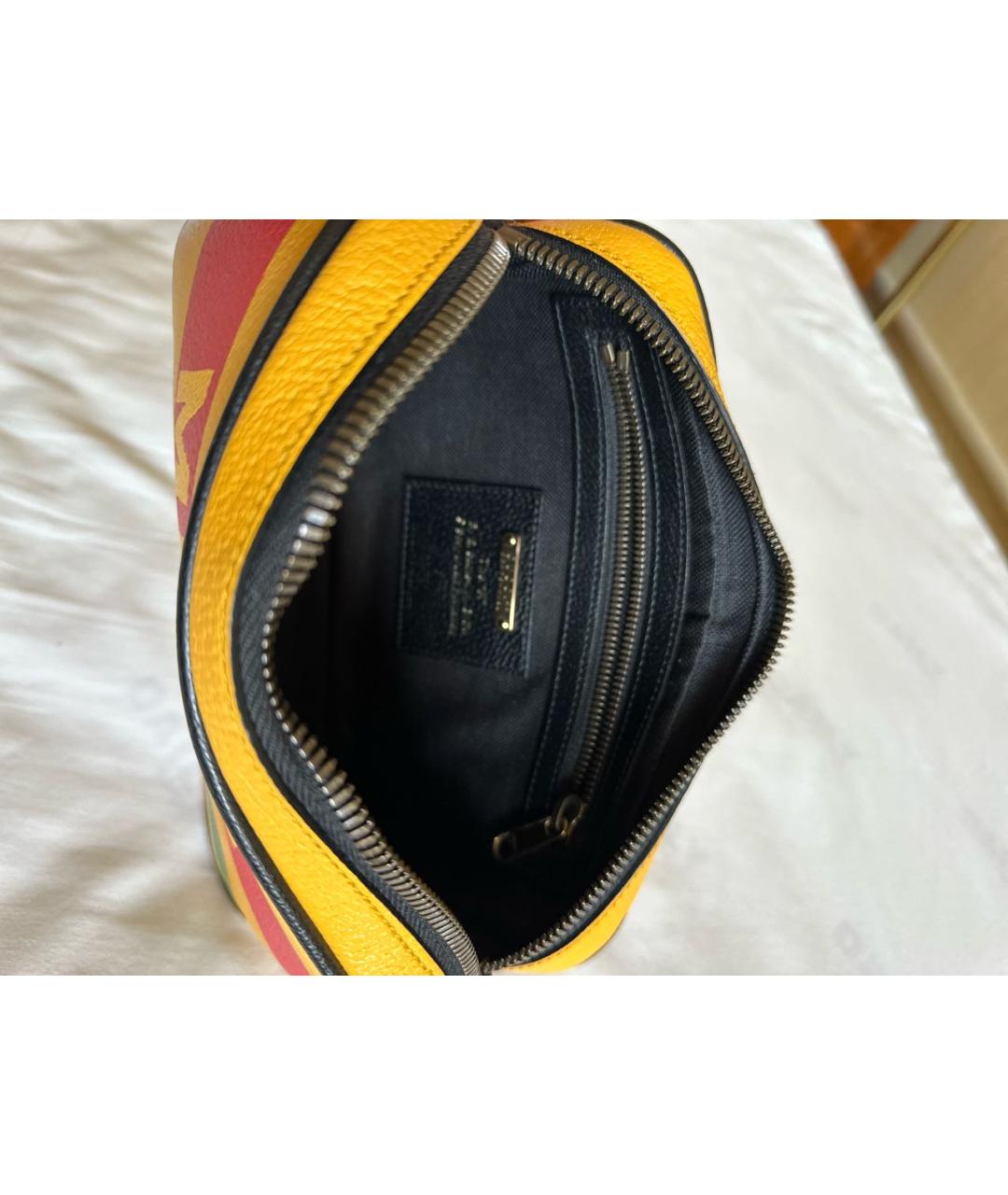 GUCCI Кожаная поясная сумка, фото 5