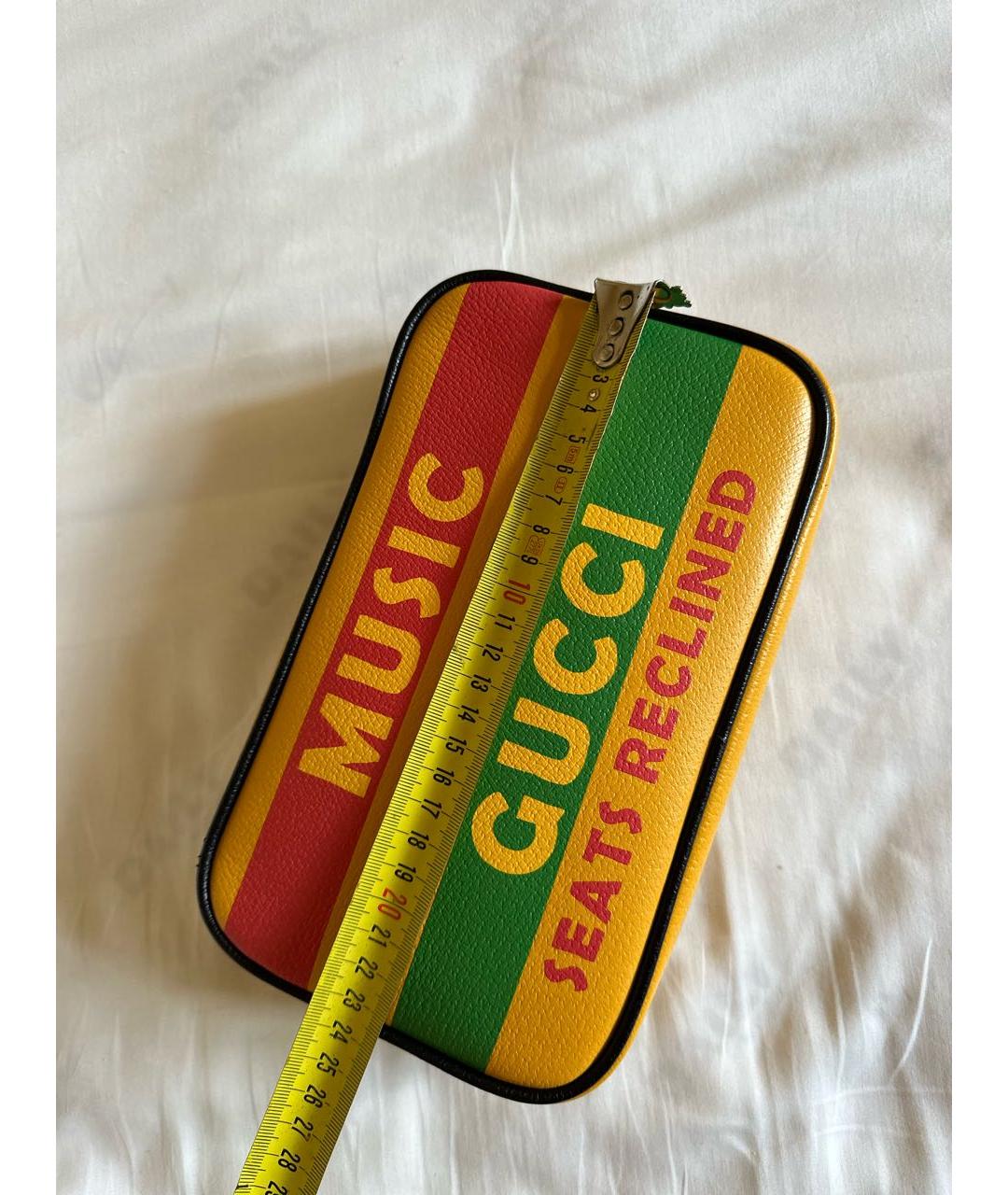 GUCCI Кожаная поясная сумка, фото 7