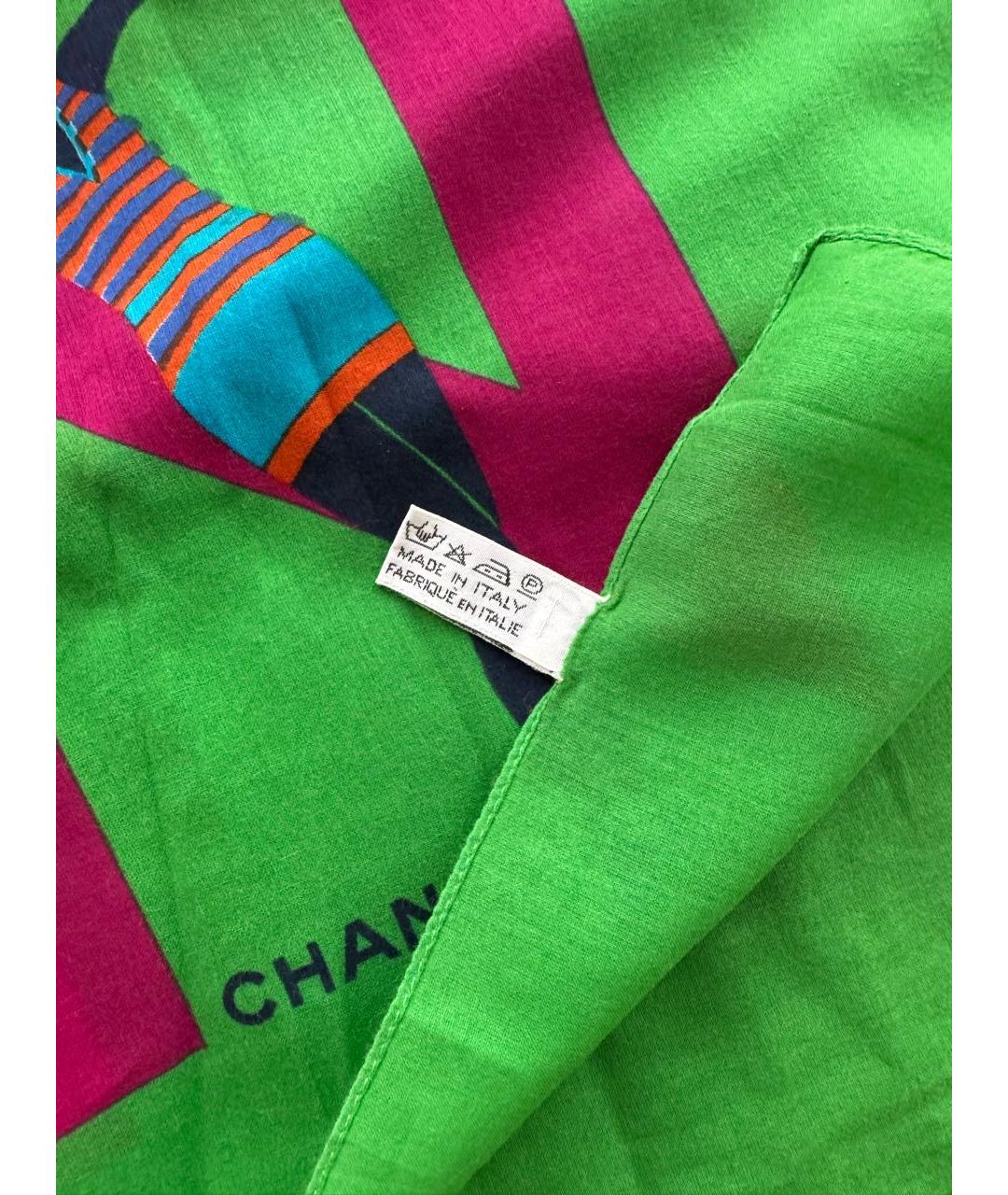 CHANEL Мульти хлопковое парео, фото 3