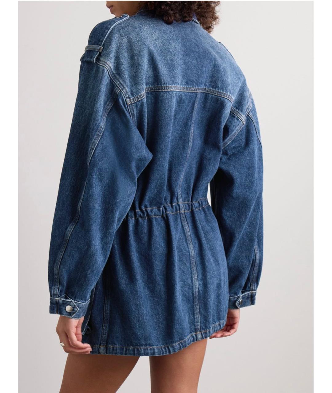 ISABEL MARANT ETOILE Синяя деним куртка, фото 4