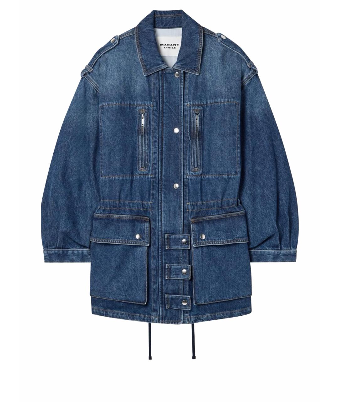 ISABEL MARANT ETOILE Синяя деним куртка, фото 6