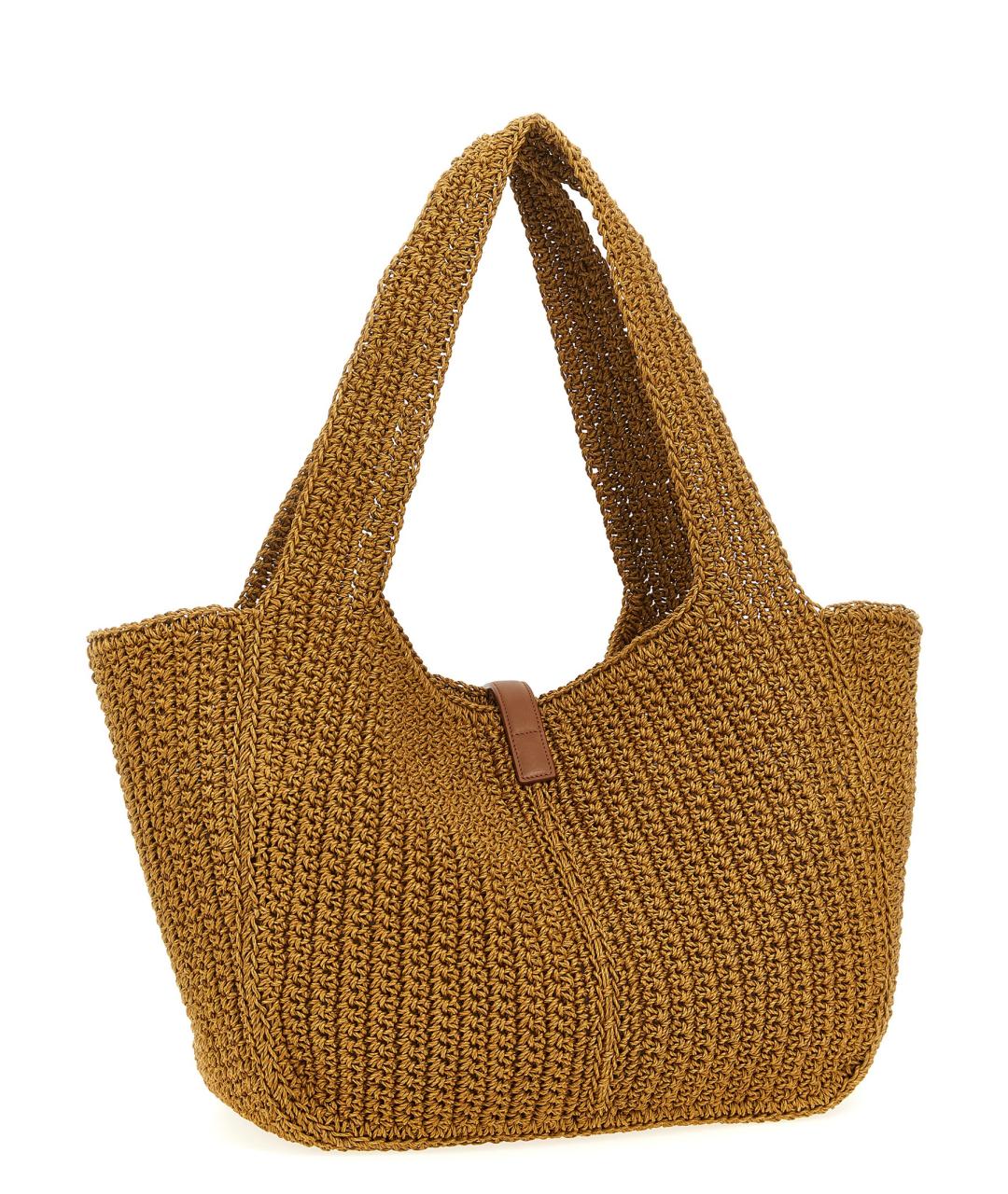 SAINT LAURENT Бежевая сумка тоут, фото 2