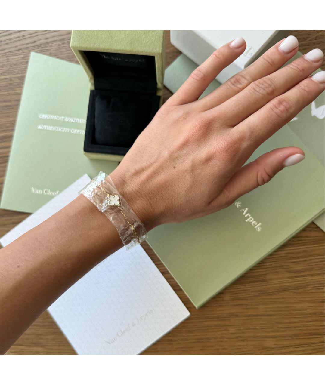 VAN CLEEF & ARPELS Золотой браслет из желтого золота, фото 4
