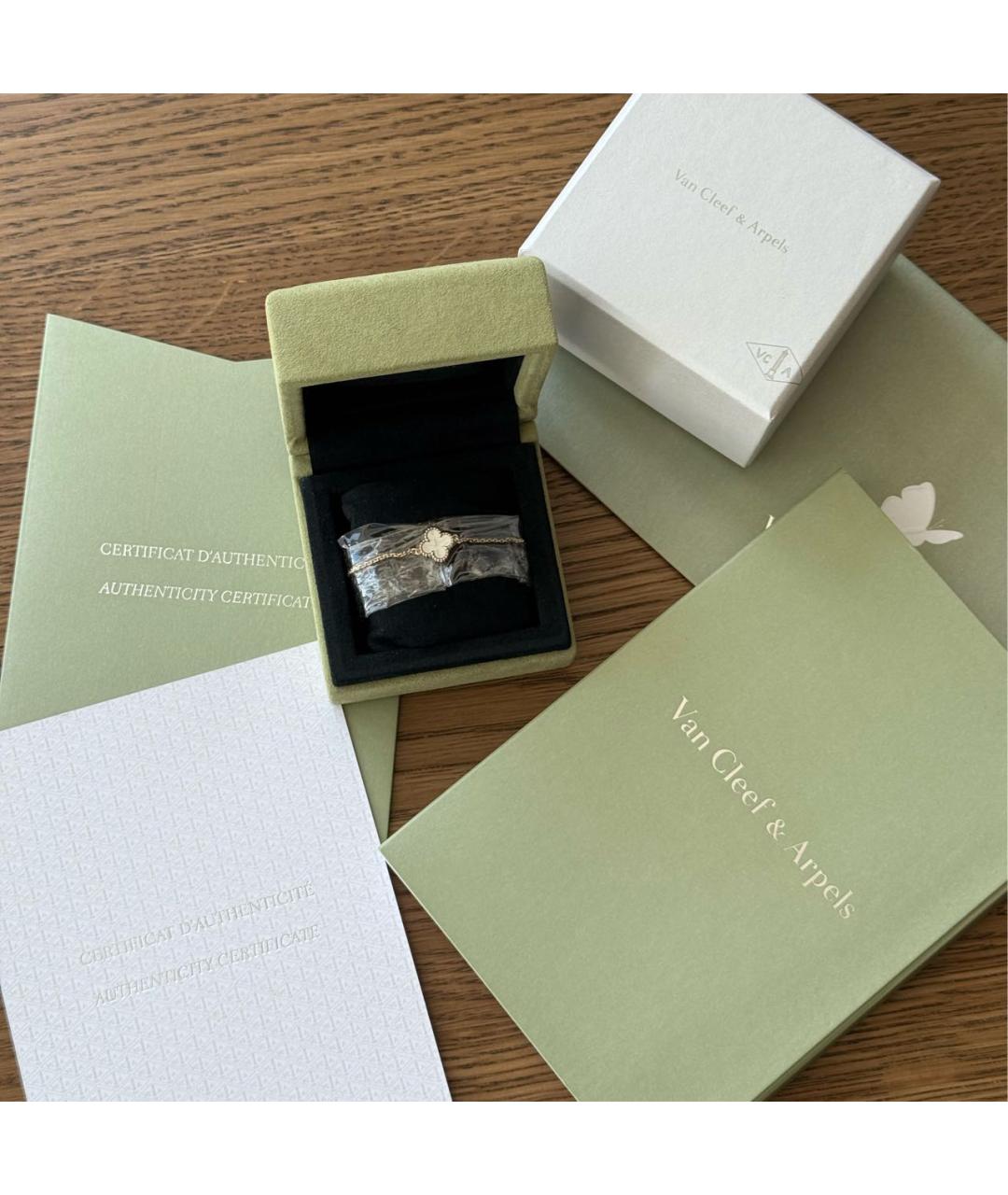VAN CLEEF & ARPELS Золотой браслет из желтого золота, фото 3