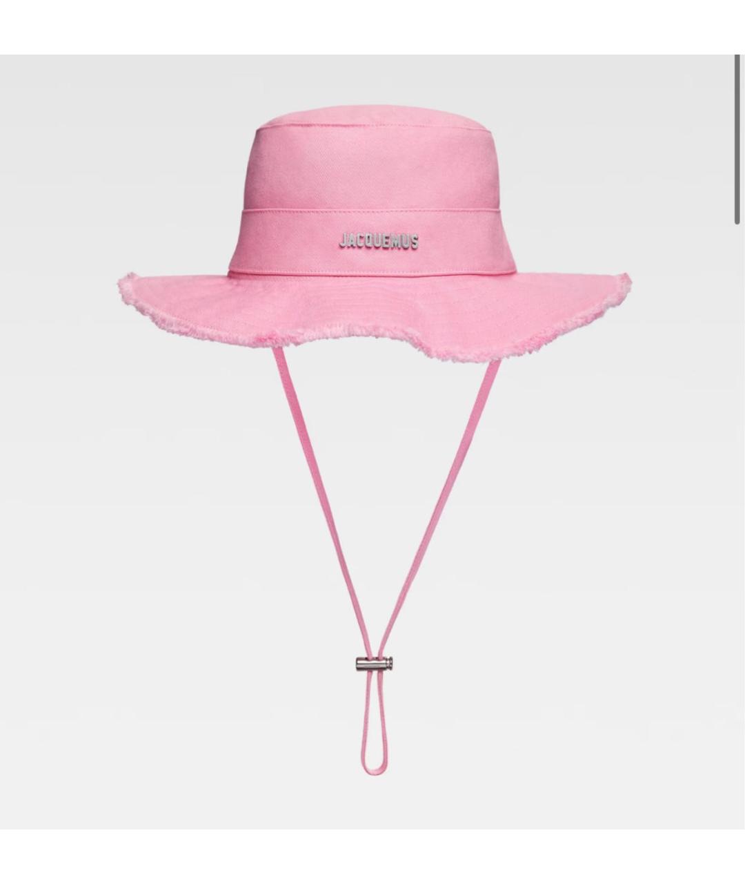 JACQUEMUS Розовая панама, фото 9