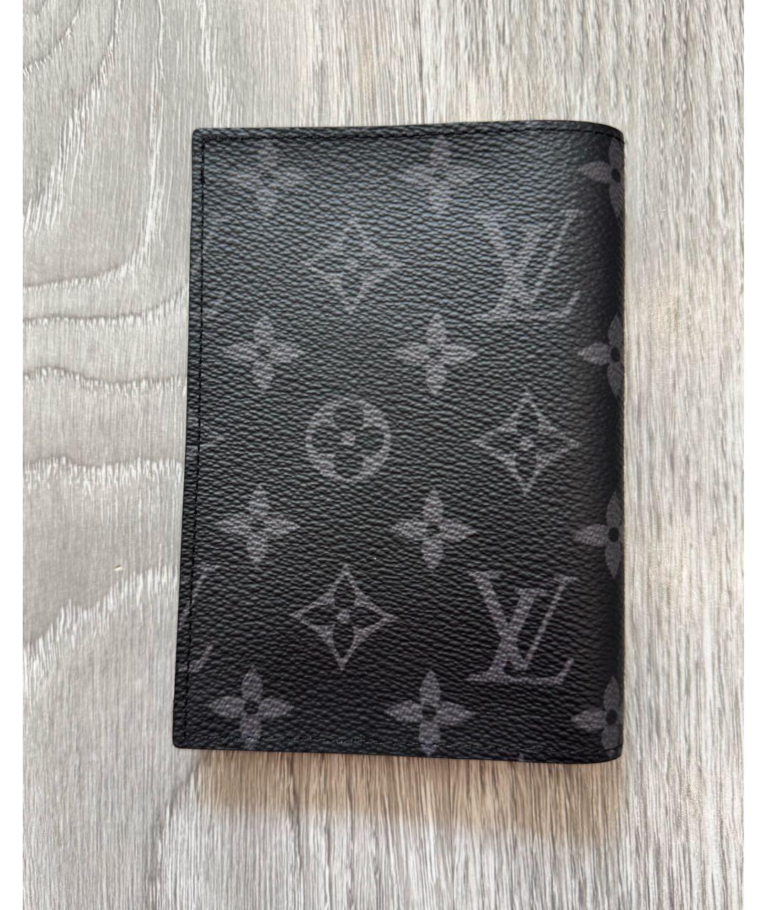 LOUIS VUITTON Черный кардхолдер, фото 3