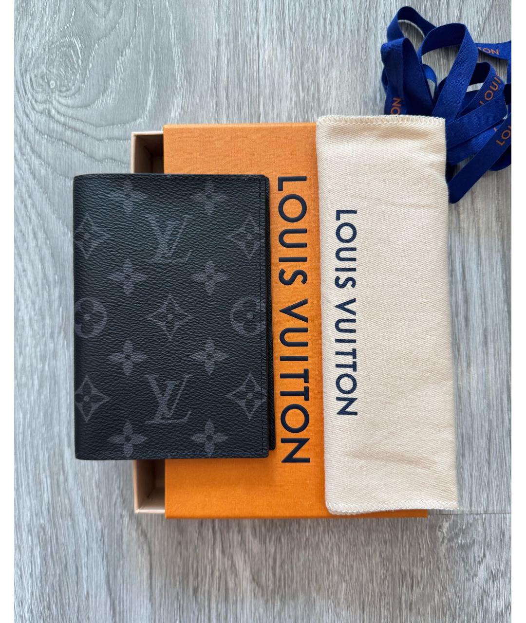 LOUIS VUITTON Черный кардхолдер, фото 2