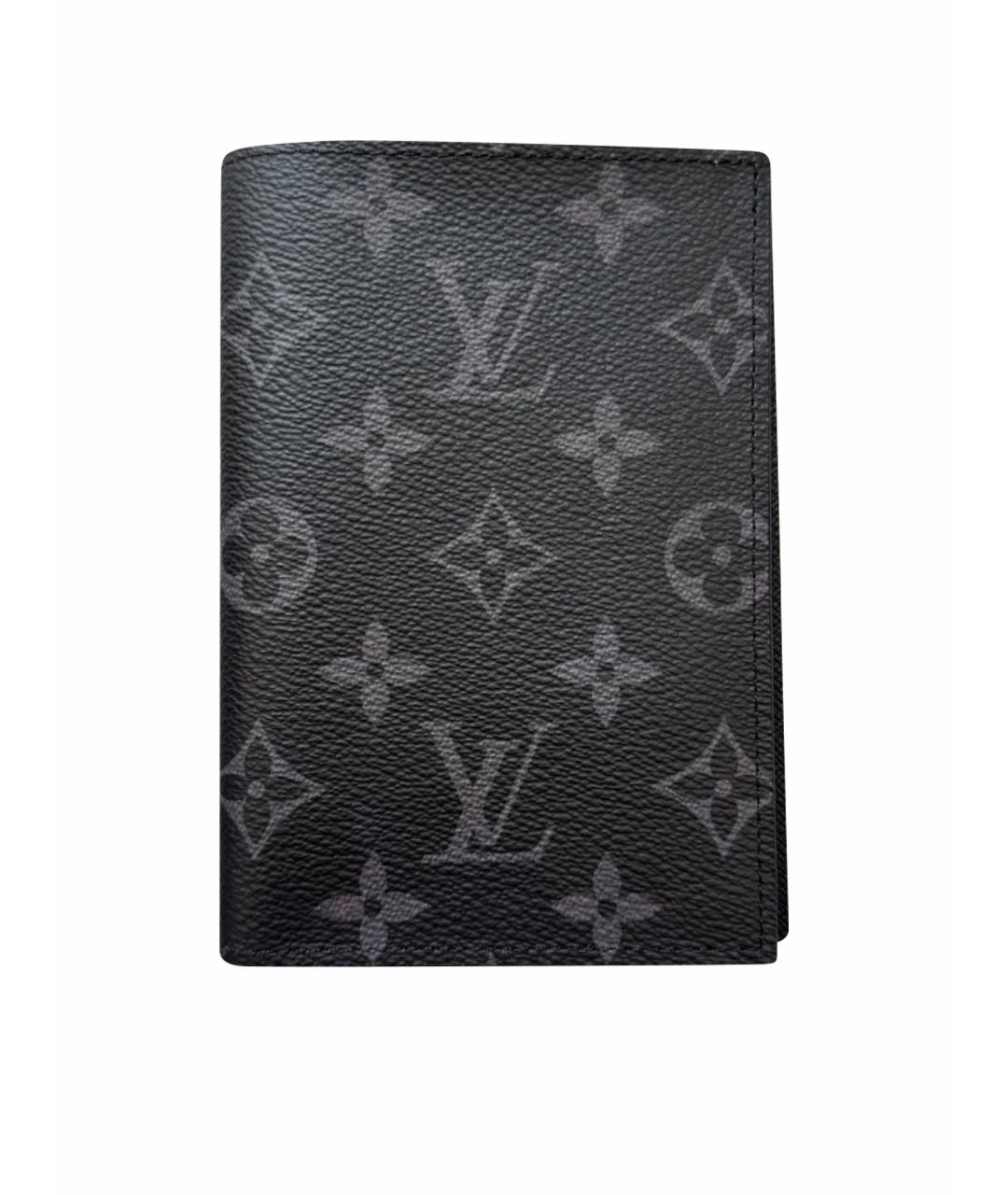 LOUIS VUITTON Черный кардхолдер, фото 1