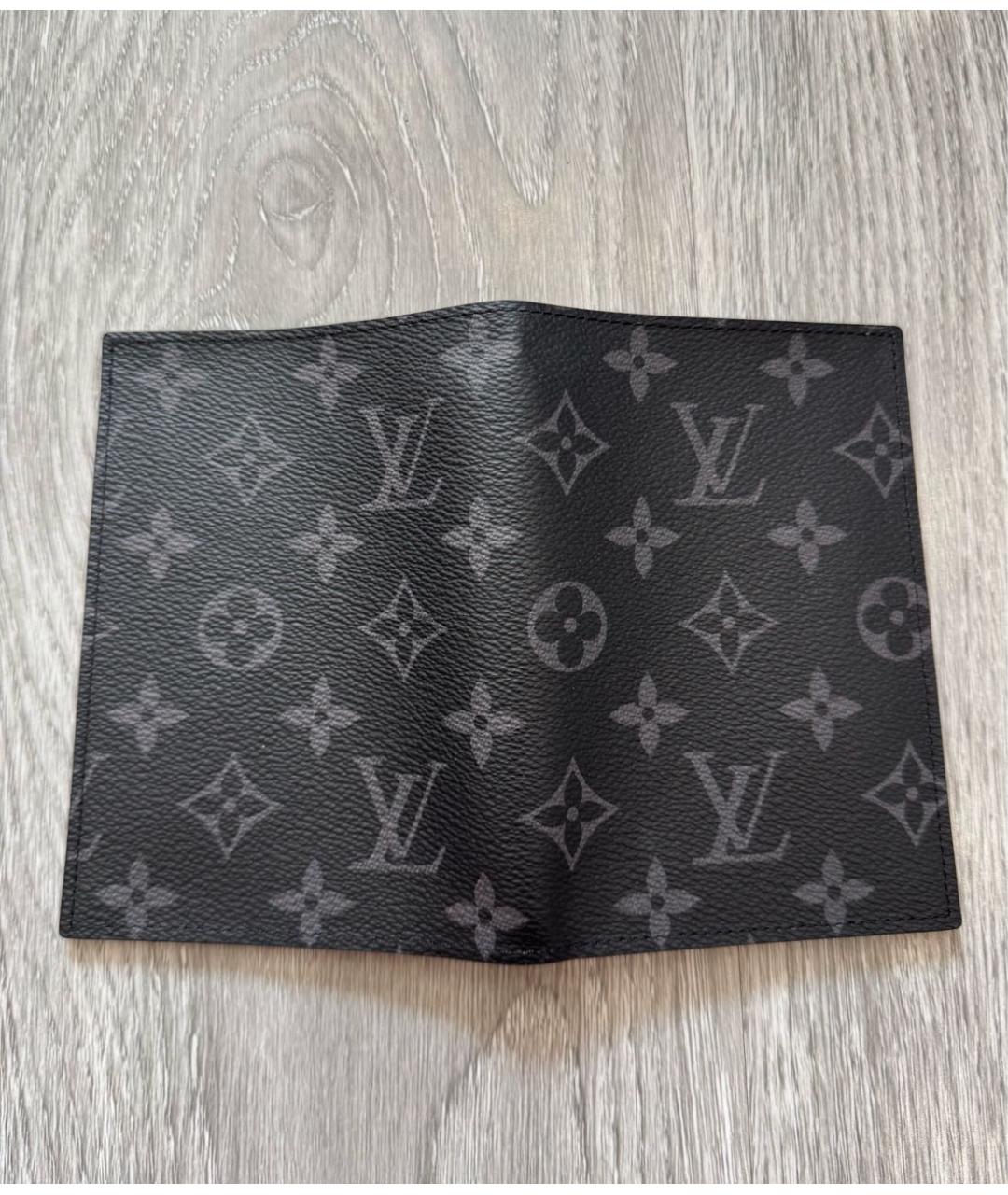 LOUIS VUITTON Черный кардхолдер, фото 4