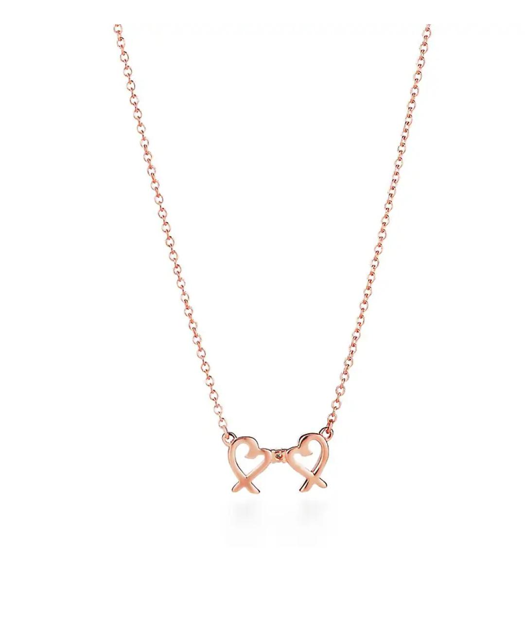 TIFFANY&CO Золотая подвеска из желтого золота, фото 4