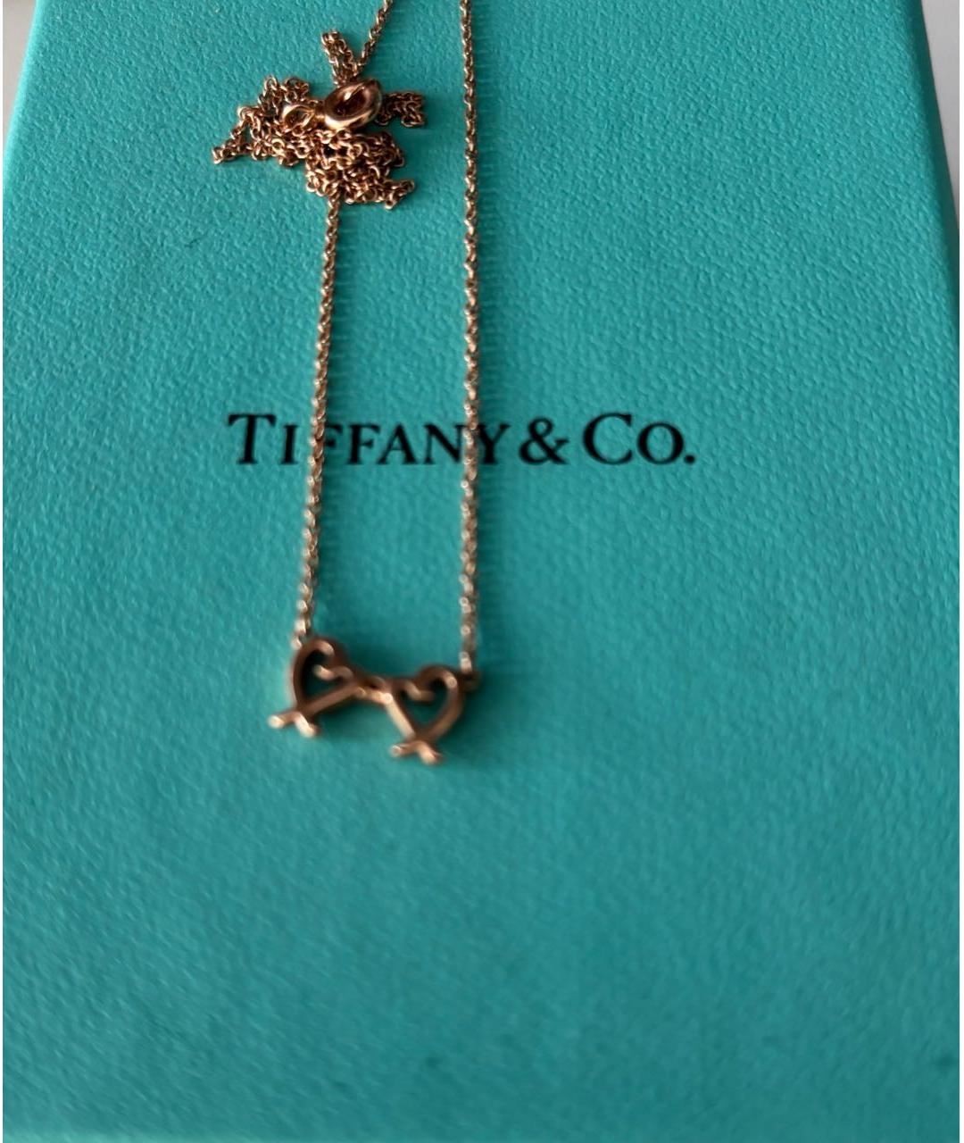 TIFFANY&CO Золотая подвеска из желтого золота, фото 2