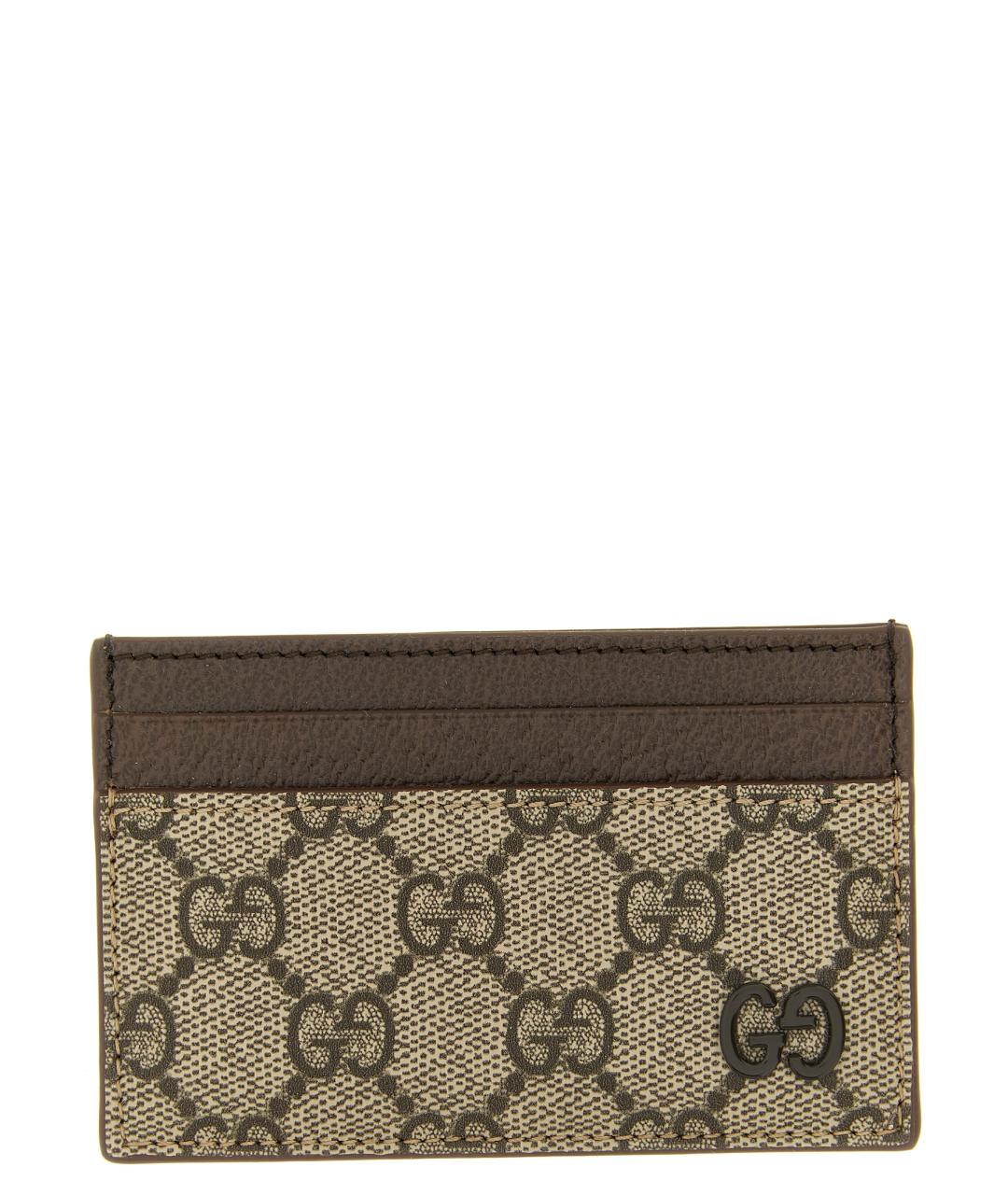 GUCCI Коричневый кардхолдер, фото 1