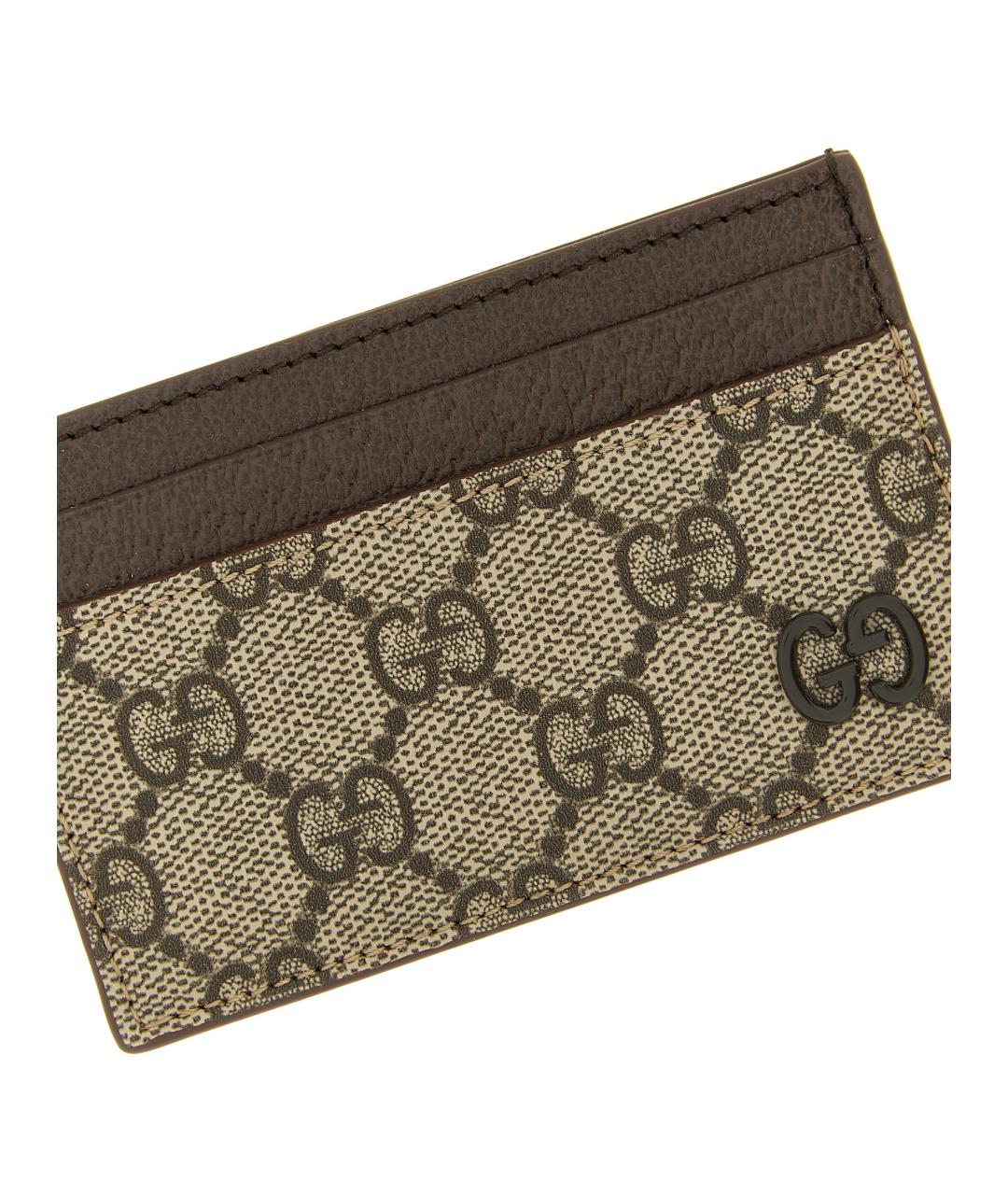 GUCCI Коричневый кардхолдер, фото 3