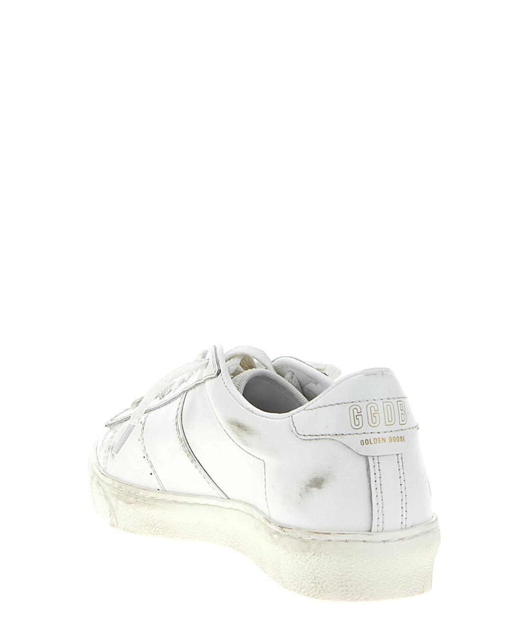 GOLDEN GOOSE DELUXE BRAND Белые кожаные кеды, фото 3