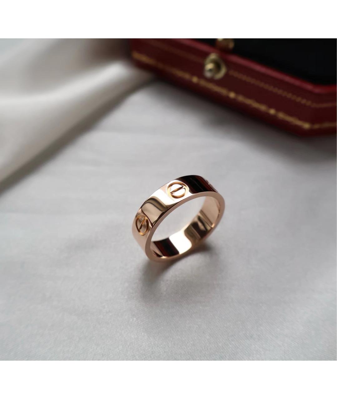 CARTIER Золотое кольцо из розового золота, фото 5