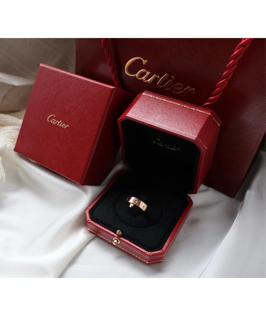CARTIER Золотое кольцо из розового золота, фото 3