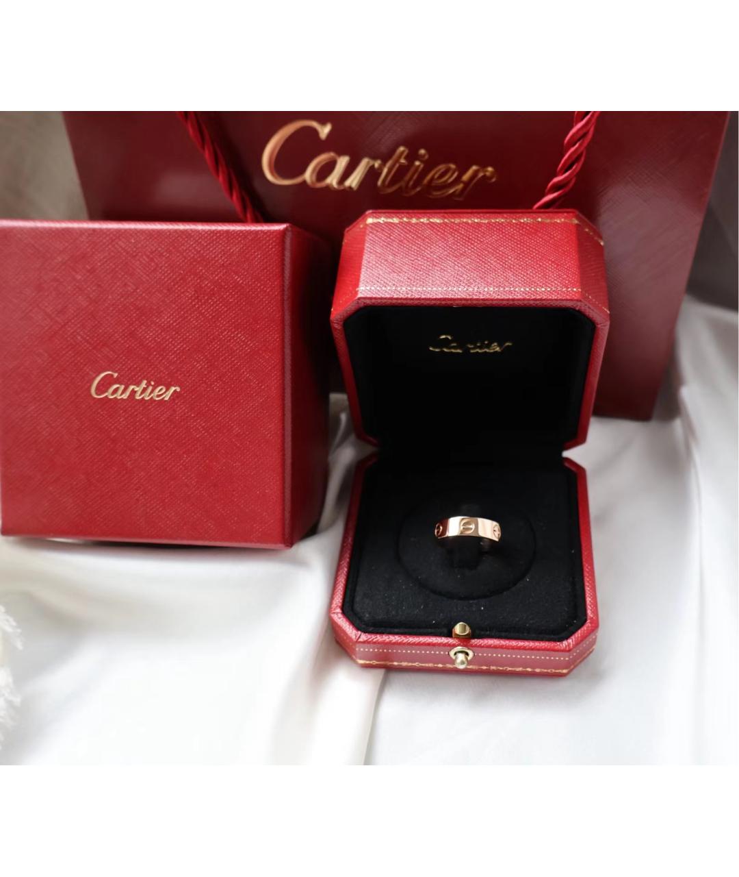 CARTIER Золотое кольцо из розового золота, фото 2