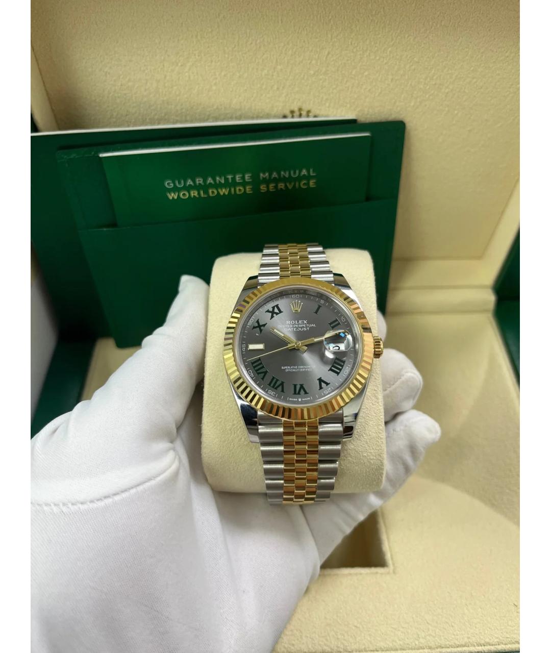 ROLEX Часы из желтого золота, фото 9