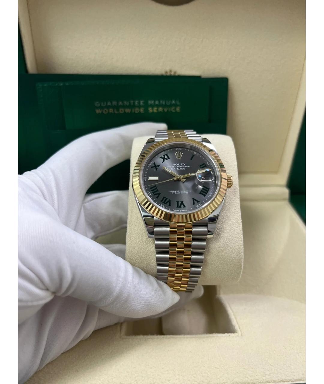 ROLEX Часы из желтого золота, фото 8
