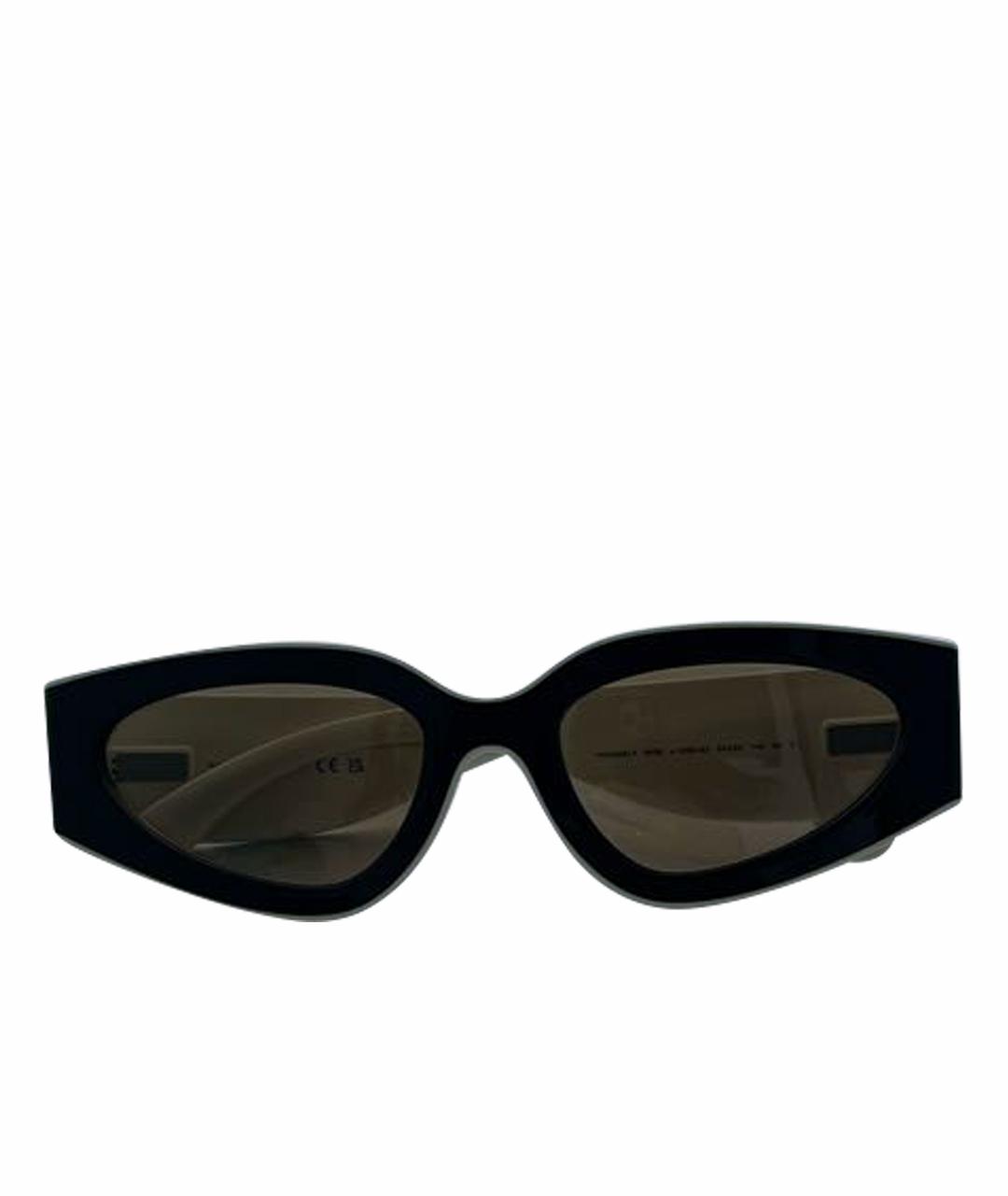CHANEL Черные пластиковые солнцезащитные очки, фото 1