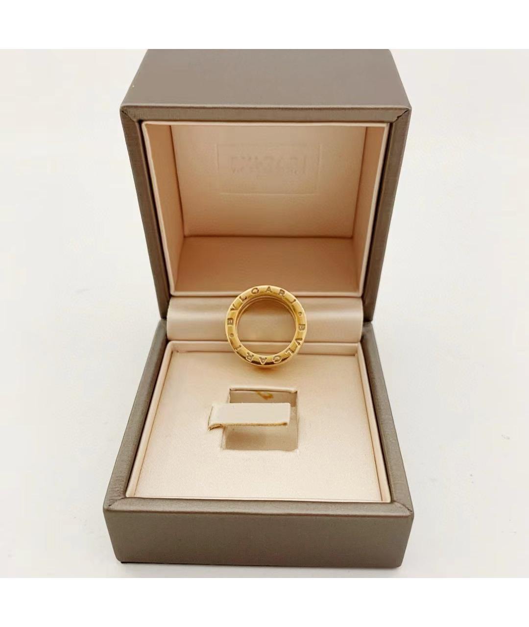 BVLGARI Белое кольцо из розового золота, фото 5