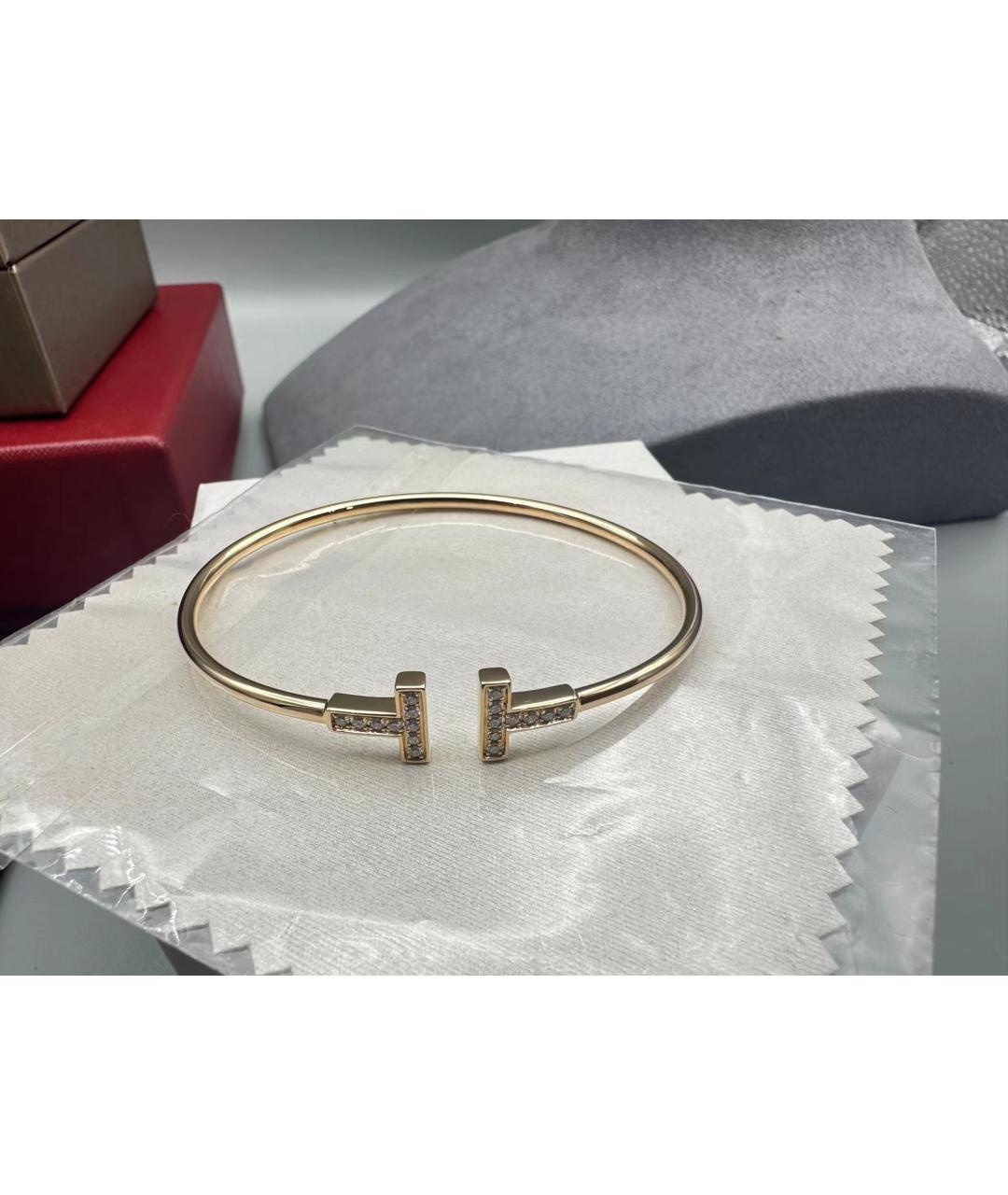 TIFFANY&CO Золотой браслет из розового золота, фото 2