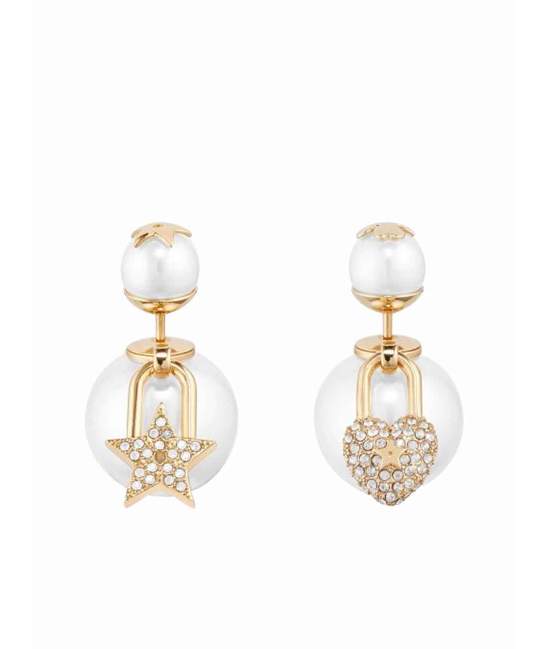 CHRISTIAN DIOR Золотые серьги, фото 1