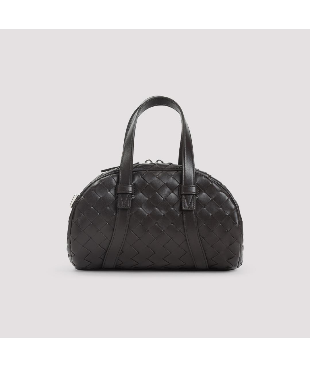 BOTTEGA VENETA Коричневая кожаная сумка тоут, фото 4