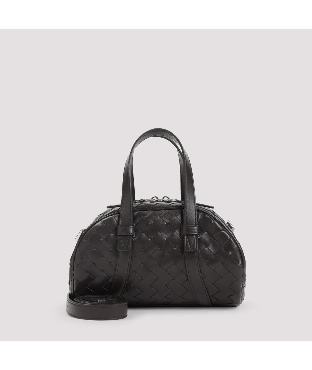 BOTTEGA VENETA Коричневая кожаная сумка тоут, фото 2