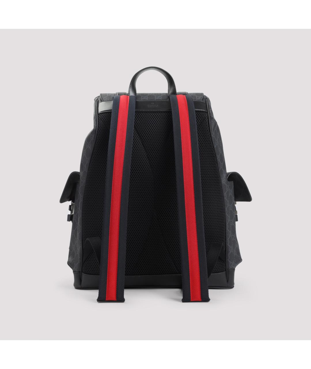 GUCCI Черный тканевый рюкзак, фото 4