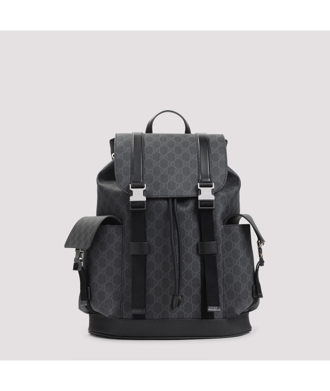 GUCCI Черный тканевый рюкзак, фото 2