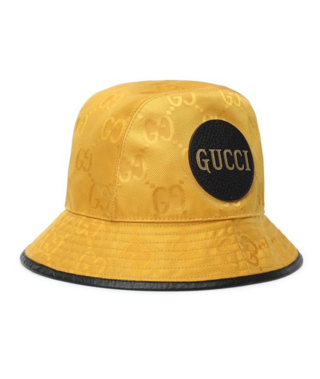 GUCCI Золотая хлопковая кепка/бейсболка, фото 4