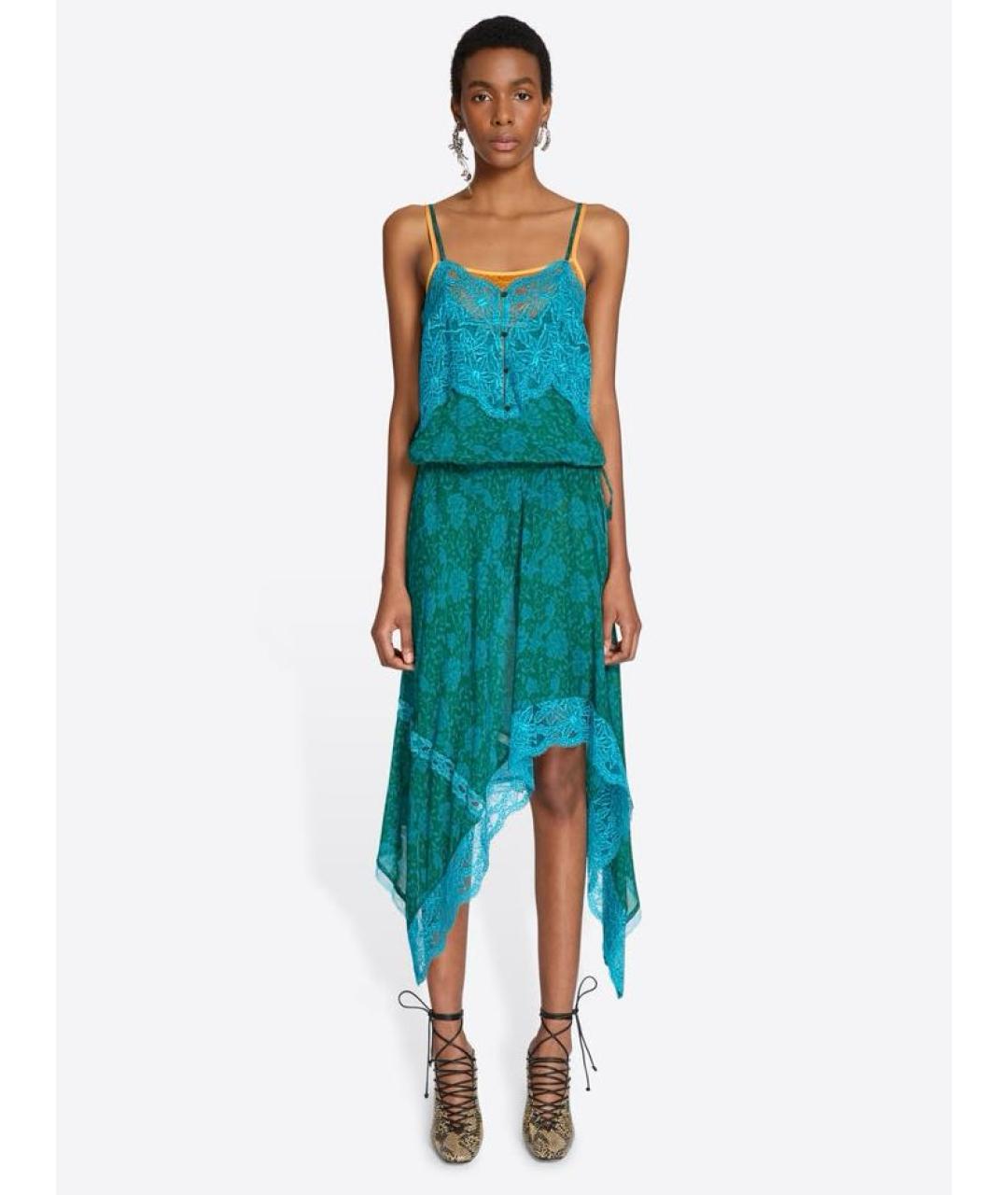 DRIES VAN NOTEN Мульти коктейльное платье, фото 5