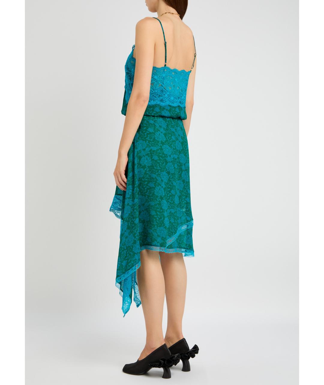 DRIES VAN NOTEN Мульти коктейльное платье, фото 4
