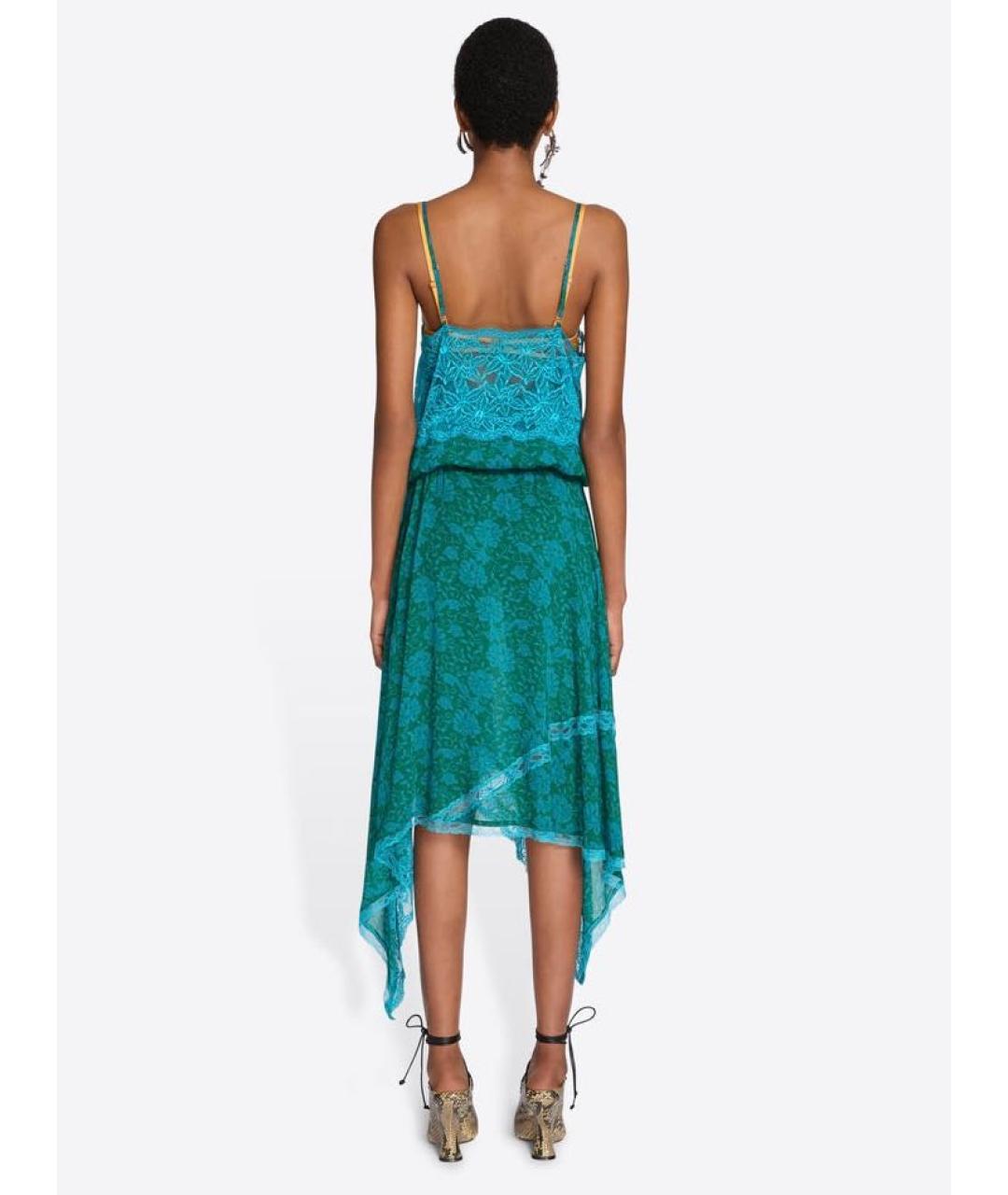 DRIES VAN NOTEN Мульти коктейльное платье, фото 6