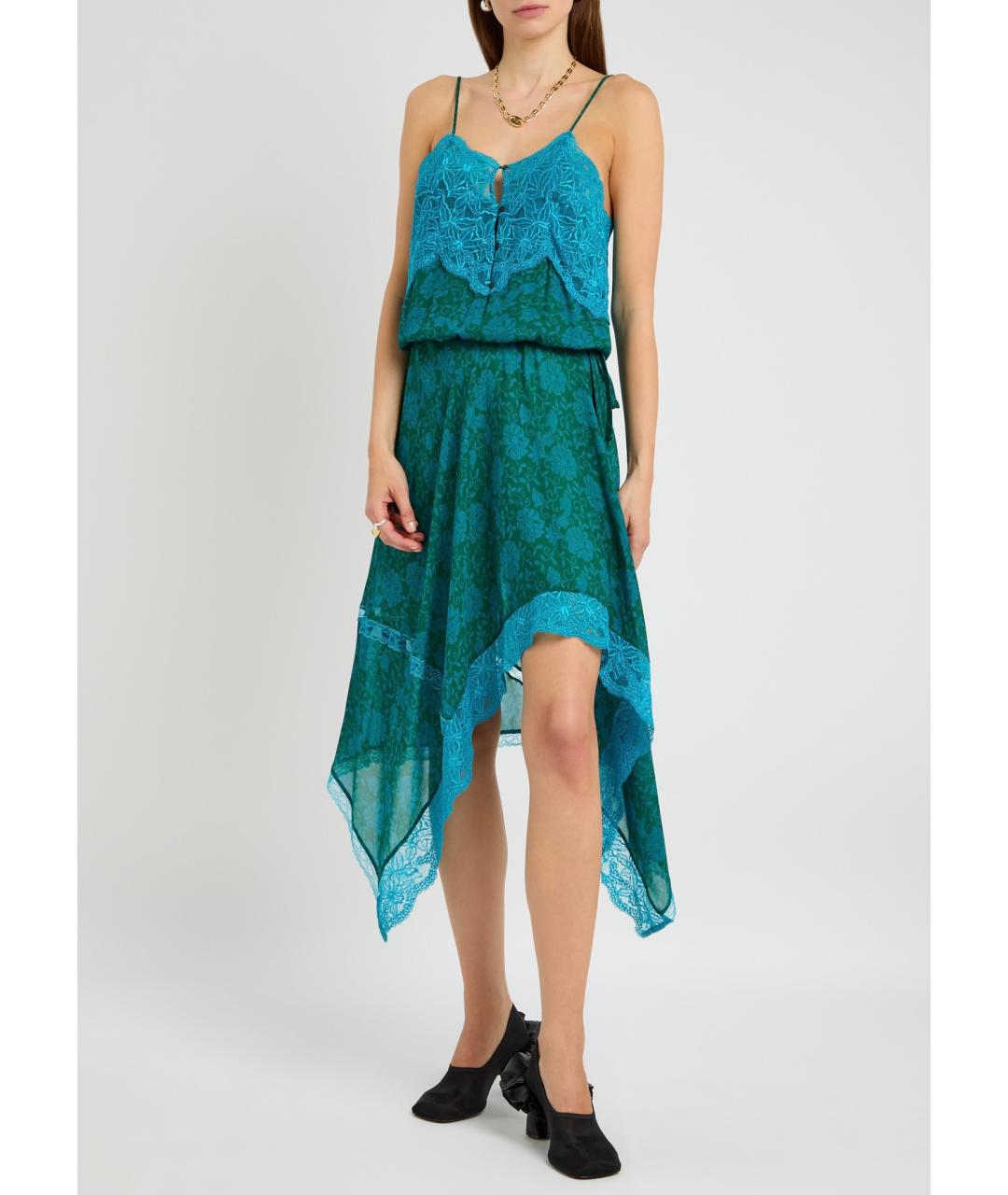 DRIES VAN NOTEN Мульти коктейльное платье, фото 2