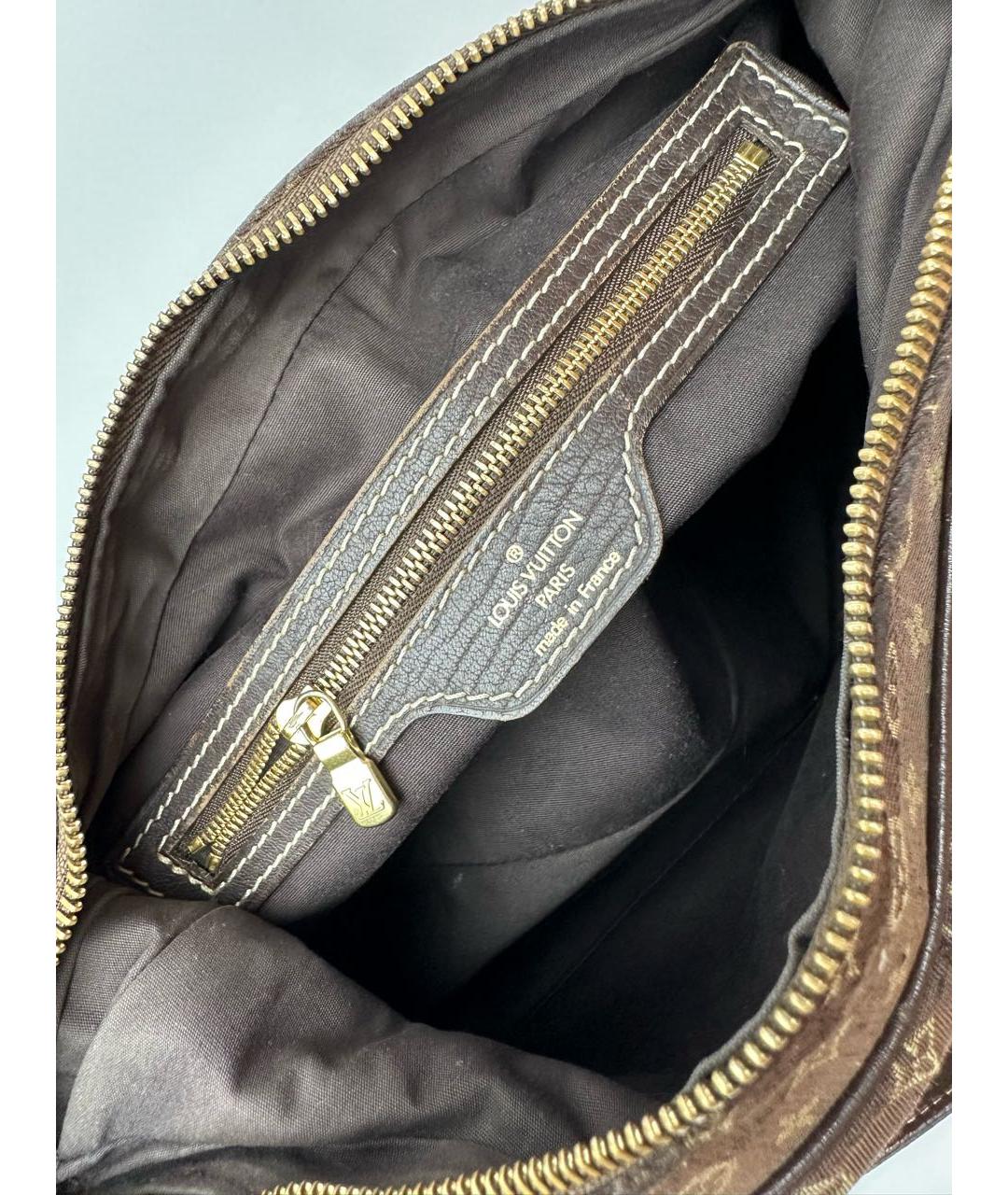 LOUIS VUITTON Коричневая сумка через плечо, фото 7